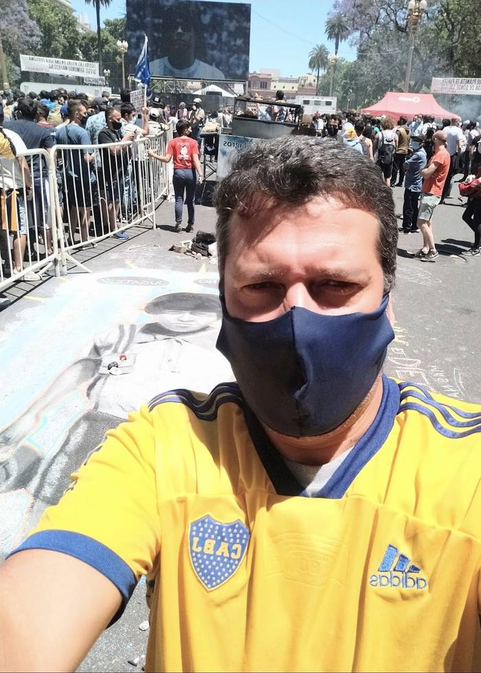Comissário Pennaforte fala da experiência do velório de Maradona