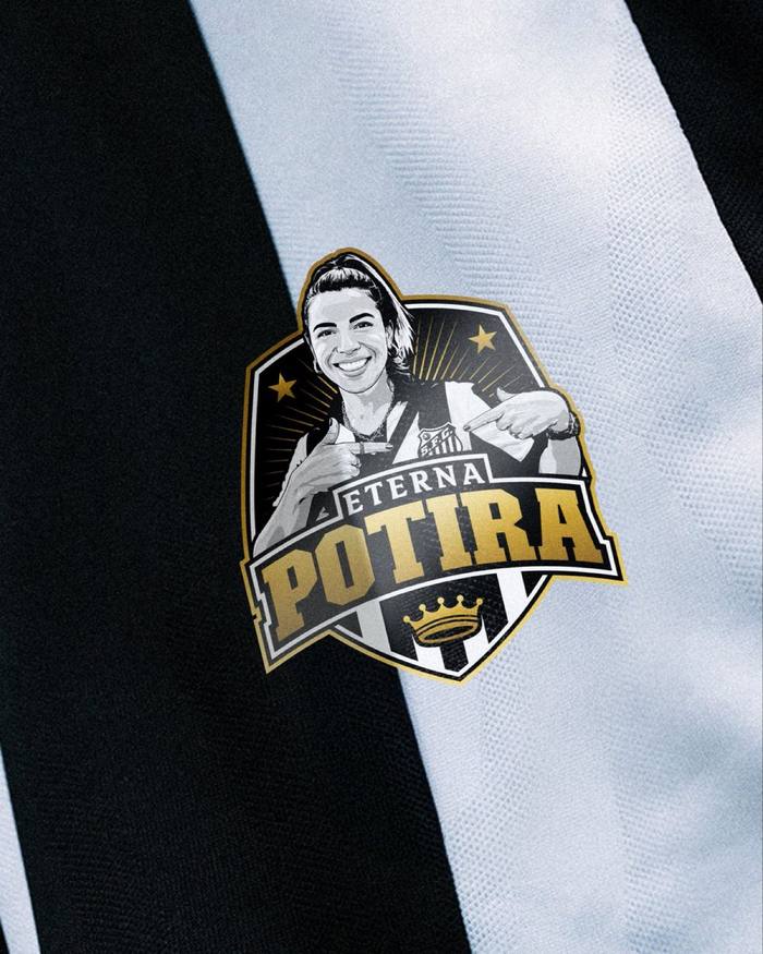 Santos usará patch em homenagem a Naty Potira