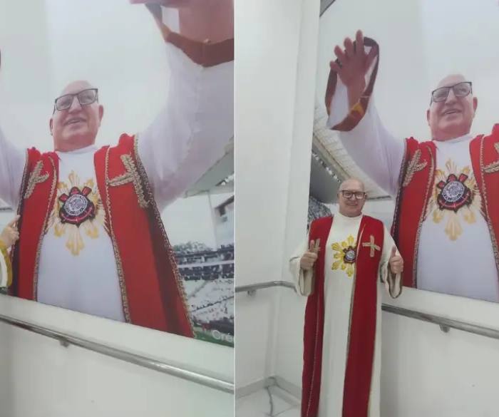 Alma do Esporte acompanha Padre da Fiel na Neo Química Arena